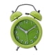 thumbnail image 1 of Bell Despertadores Silencioso Movimiento de Sin Tictac Barrido Analógico Despertador Mecánico Despertador Mecánico con Luz de Fondo Verde Salvador Twin Bell Alarm Clock, 1 of 10