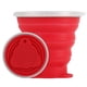 thumbnail image 2 of Taza de agua ultrafina retráctil para exteriores con taza de silicona plegable de 270 ml (roja) Ndcxsfigh Nuevos Originales, 2 of 3