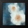 thumbnail image 2 of Kimberly, Allen 12x12 Black Modern Framed Museum Art Print Titled - Two White Blooms, 2 of 5