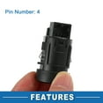 thumbnail image 6 of Unique Bargains Push Button Starter Switch No.5ED905217 Engine Start Stop Switch Button for Skoda Karoq 18-21 Black, 6 of 6