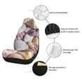 thumbnail image 6 of Honeii Sea Shells for Car Seat Covers Full Set, Seat Covers for Cars, Car Seat Protector Waterproof, Leather Car Seat Cushion-2 PCS, 6 of 9