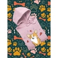 thumbnail image 3 of Lovely Corgi Doodle Hoodie Men -Image by Shutterstock, Male XX-Large, 3 of 4