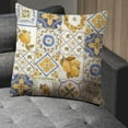thumbnail image 5 of Throw Pillow Cover Retro Ornament Square Lemons Sicily Home Decor Pillowcase for Sofa 18x18 Inches, 5 of 6