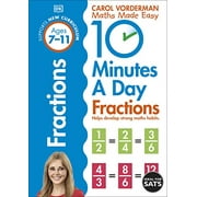 10 Minutes A Day Fractions, Ages 7-11 (Key Stage 2)