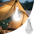 thumbnail image 6 of Upgraded Rechargeable Emergency White light bulbs for 6-8hrs, 2/4/6/10PC Light Bulbs - 7/9/12/15W LED 6000K 850LM 1200mAh Battery 4-IN-1 Versatile Use with Screw-in Hook for E27 Socket,12W-4PC, 6 of 6