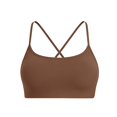 thumbnail image 2 of Bras for Women JIANLAI Women's Thin Strap Padded Sports Bra Everyday Basic Scoop Neck Workout Crop Bra, 2 of 7