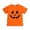 Orange, variant on YAYUBA Girls Shirts Size 6 Solid Color Crewneck Back To School Short Sleeve T Shirt Top Loose Tee Tops Preppy Toddler Girl Clothes, 3-4 Years, Orange