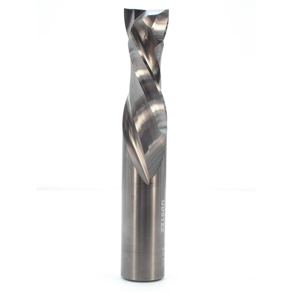 Whiteside UD5122 Up/Down Cut Spiral Router Bit for Woodworking 2+2, 1