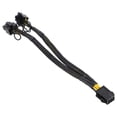 thumbnail image 4 of Graphic Power Cord 6 Pin to Dual 8 Pin PCIe Adapter GPU Power Supply Cable, 4 of 9