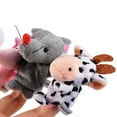 thumbnail image 7 of LQQBOX 10 Pcs Soft Plush Animal Finger Puppets Set Baby Story Time Velvet Animal Style for Toddlers, 7 of 7