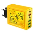 thumbnail image 2 of Adaptador Corriente Cargador Pared USB C Súper Rápido 65W 6 Puertos Carga Rápida S, 2 of 9