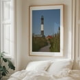 thumbnail image 6 of Lighthouse and Boardwalk 02 - Fire Island New York Photography Lighthouse Coastal Nature Scenic Architecture Boardwalk Travel Poster Unframed Wall Art Print 22 x 28 inches, 6 of 13