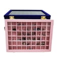 thumbnail image 4 of 2x Bandeja de almacenamiento de caja de exhibición de joyería de apilable de , exhibición clara de sus joyas almacenadas mientras las ma Zulema  Bandeja de terciopelo para joyas, 4 of 8