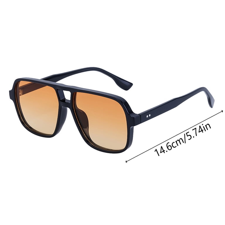 Gytml Oversized Square Gradient Lens Sunglasses, UV  display picture 3