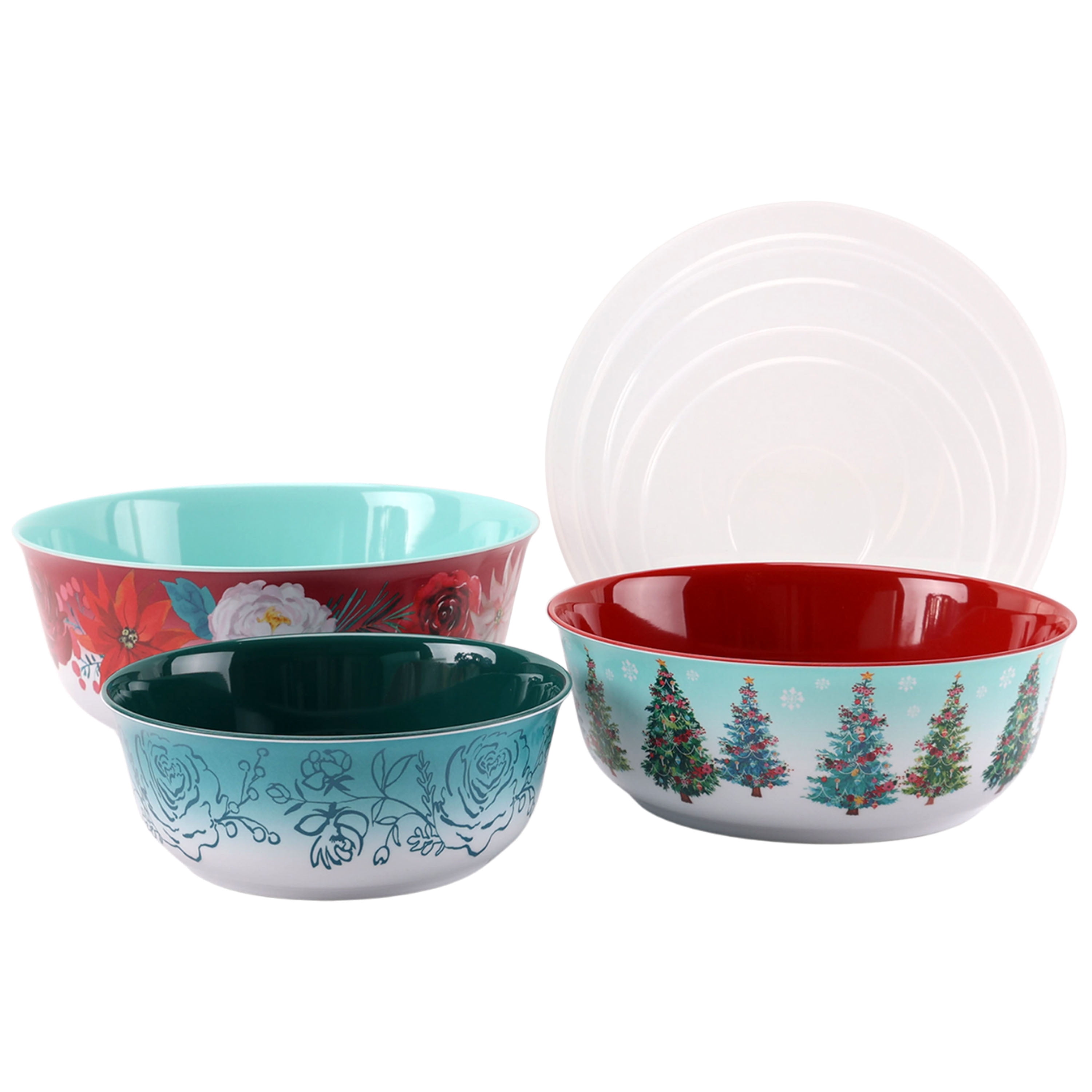 Pioneer Woman 3 pc Mazie Embossed Mixing Bowl Set - Matthews