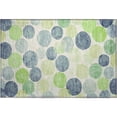 thumbnail image 2 of Addison Rugs Mayfield Premium Machine Washable Transitional Geometric Navy Rectangle Rug, 1'8" x 2'6", 2 of 6
