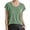 Green, variant on YM Teen Girls T Shirts Summer Solid Color Short-Sleeve T-Shirts Tops Round Neck Comfy Trendy Pullovers Loose Fit Fashion Clothes for Women