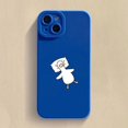 thumbnail image 4 of Cute Cartoon Lying Flat Duck Phone Case For iPhone 15 Pro Max 11 12 Mini 13 14 Pro Max X XS XR 7 8 14 15Plus Soft Silicone Cover, 4 of 5