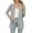 Gray, variant on UVEASISHA Womens Lightweight Cardigans Open Front Long Sleeve Shrugs Solid Casual Duster Jacket with Pockets Gray S