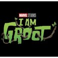 thumbnail image 2 of Boy's Marvel: I am Groot Nature Leaf Logo  Graphic Tee Black Large, 2 of 5