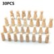 thumbnail image 2 of Injueey 30 piezas de accesorios para muñecas con clavijas, clavijas artesanales de Natural, accesorios de adorno, accesorios de pintura DIY para Decoración del hogar Injueey HA012329-00, 2 of 6