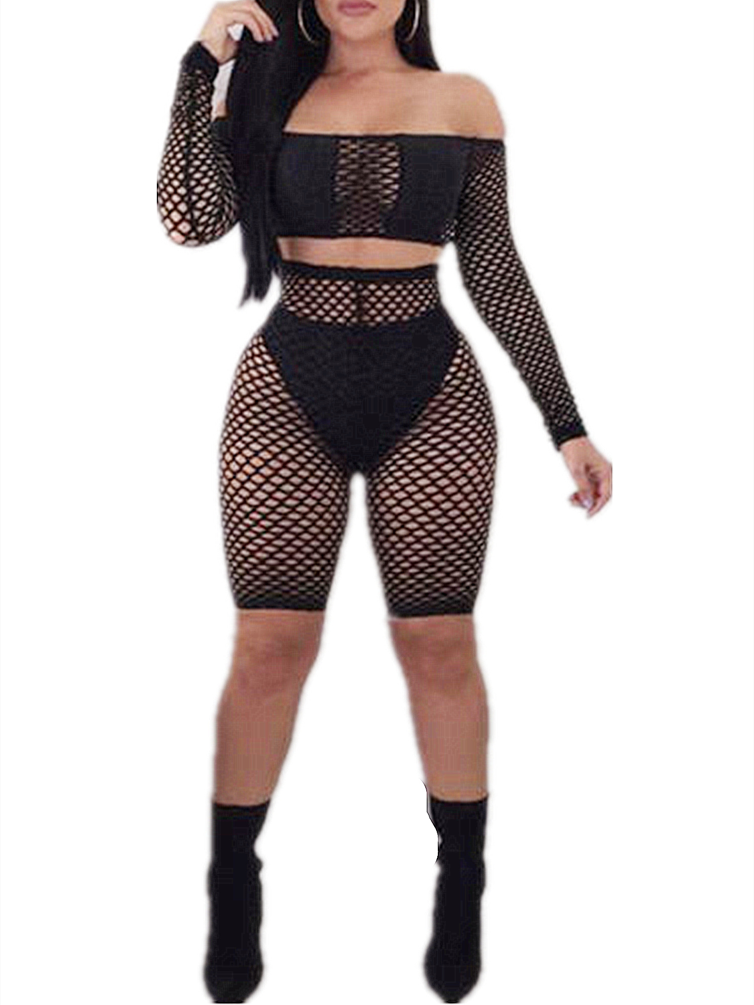 mesh swimsuit cover up