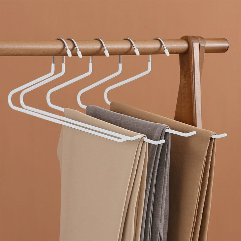 Non Slip Heavy Duty Iron Clothes Rack, Space Saving Z Shaped
