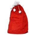 thumbnail image 4 of Christmas Santa Sack Red Velvet Santa Claus Bags with Drawstring Cord Extra Large Velvet Santa's Present Sack Bags for Xmas Present Toys Storage Bags Holiday Party Supply Christmas Bags Gift Décor, 4 of 8