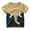 Khaki, variant on MUXiin Boys T Shirts 10-12 Cartoon Print Cute Funny Short Sleeve T-Shirt Fashion Cool Back To School Shirt Kids Summer Clothing