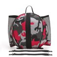 thumbnail image 1 of Sac à Dos de Basket-Ball Rond pour Entraînement Sportif, Soccer Soccer Volleyball Ballon, Rangement de Mise en Forme, Sac de Gym, Camouflage Rouge, 1 of 9