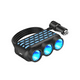 thumbnail image 1 of Adaptador Múltiples Puertos Usb Cargador De Coche Con Luces Belug Negro, 1 of 5