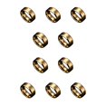 thumbnail image 2 of Guardurnaity Anillos de banda Unisex, joyería para fiesta de boda, trabajo portátil, citas, mujeres, hombres, aniversario, vacaciones, regalos, Tamaño 7 10Conjunto, 2 of 6