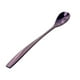 thumbnail image 5 of Paquete de 2 cucharas de de de té de material acero inoxidable, utensilios de cucharadita BLESIY Cuchara de helado de acero inoxidable, 5 of 8