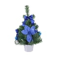 thumbnail image 2 of TIELUTT Christmas Tree Potted Ornaments Christmas Christmas Flower Christmas Tree Large Snowflake Ornament Christmas Decorations Fancy Ornament Initial Ornament Christmas Decorations Bulbs, 2 of 3
