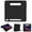 Black, variant on Handle Case for Samsung Galaxy Tab S7 FE 12.4 Inch (SM-T730/T736B) & Galaxy Tab S7 Plus 12.4" (SM-T970) Tablet, Kids Proof Protective Portable Durable Lightweight Stand Rugged Cover Case(Rose)