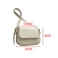 thumbnail image 3 of Abbraccia Women Shoulder Bag Cross Body Purse Stylish Classic Trendy Underarm Bag Simple Fashion Crossbody Bag Satchel Bag for Vacation White, 3 of 3
