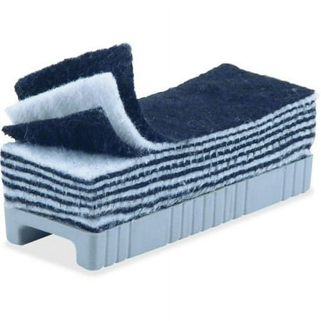 UPC: 0026487745159 | CLI  LEO74515  Peel-away Felt Whiteboard Eraser  1 Each  Black White