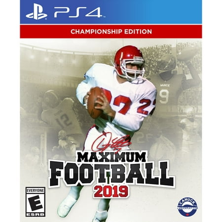 Maximum Football 2019 Championship Edition - Doug Flutie, Maximum Games, PlayStation 4, (Best Ios Fps Games 2019)