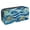 Multicolor 2, variant on MUOOUM Pencil Case, Blue Wave Stripe Sea Turtle Pattern Large Capacity Pencil Pouch Stationery Pen Bag