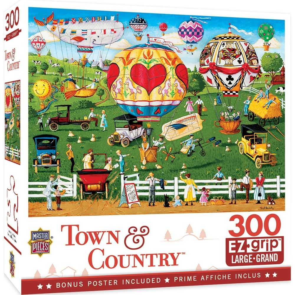 MasterPieces Town & Country Flights of Fancy Large 300 Piece EZGrip