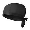 thumbnail image 1 of Miangastore DOITOOL Pirate Chef Hat Waiter Uniform Bakery Hat Restaurant Cook Work Hat (Black), 1 of 8