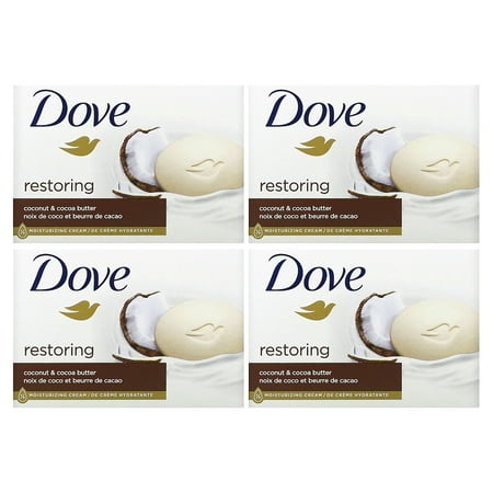Dove Purely Pampering Beauty Bar - Coconut with Jasmine Petals 4 ea