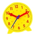 thumbnail image 2 of Clock Model Teaching Aid, Educational Clock Learning Model Durable 3 Pointer Linkage Small  for Cognitive Time Yellow,Blue,Pink, 2 of 8