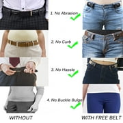 5 Piece No Buckle Elastic Waist Belt Set, Adjustable Waist Belts for Jeans and Pants, TIKA