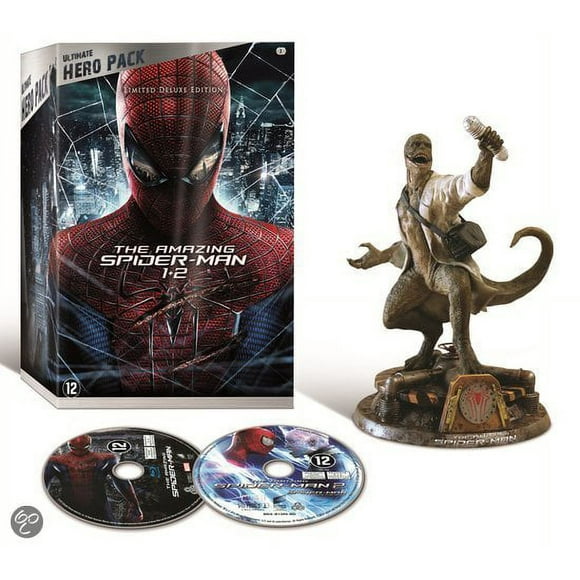 The Amazing Spider-Man 1+2 Limited Deluxe Edition plus Lizard Figurine [ Blu-Ray, Reg.A/B/C Import - Netherlands ]