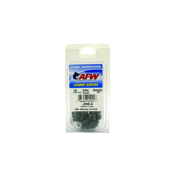 Single Barrel Crimp Example American Fishing Wire Single Barrel Crimp Sleeves – JIIVCI