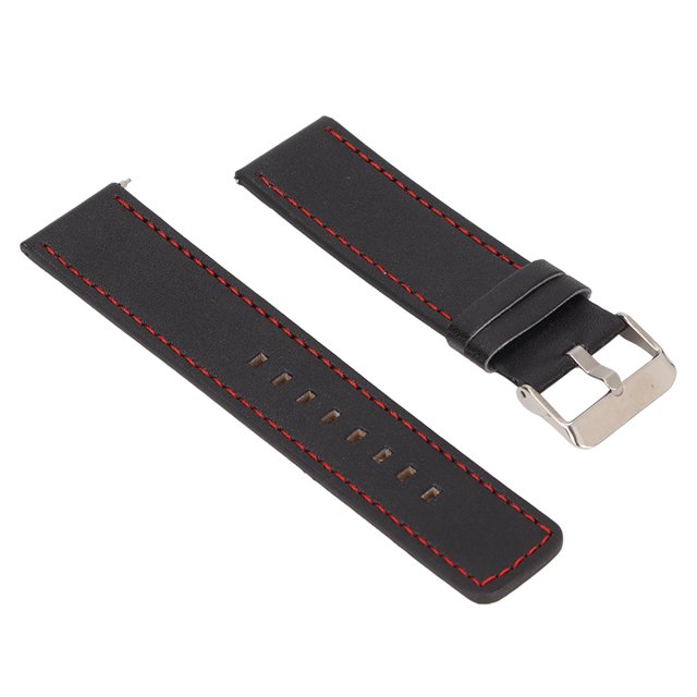 Correa de cuero compatible con reloj inteligente Realme Watch 2 Pro de 22 mm Correa de cuero para reloj pulsera