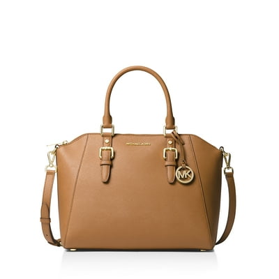 Michael Kors Ciara Large Brown Leather Satchel in Nepal at NPR 74279 Rating 5