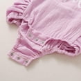 thumbnail image 6 of Fesfesfes Summer Rompers Baby Girls Letter Printed 1st Birthday Gift Sleeveless Jumpsuit Casual Bodysuit Onesie, 6 of 9