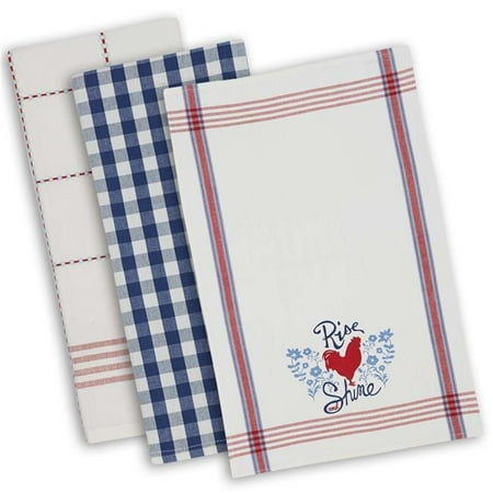 

White Lattice Dishtowel Set of 2